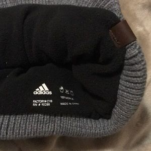 Mens Adidas Griggs Brimmed Beanie Hat 